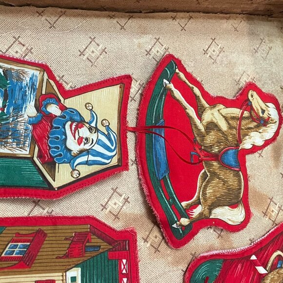 Handmade Felt Ornaments Set of 7 - Picture 3 of 11